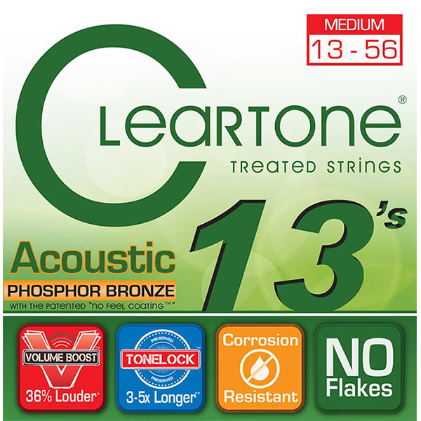 Cleartone PHOSPHOR BRONZE ACOUSTIC 13-56 (7413) 클리어톤 통기타 스트링