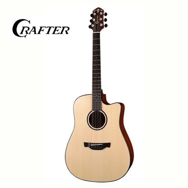 Crafter KDXE-650 ABLE / TOP SOLID &amp; LR-T NX EQ , SATIN / 크래프터 통기타