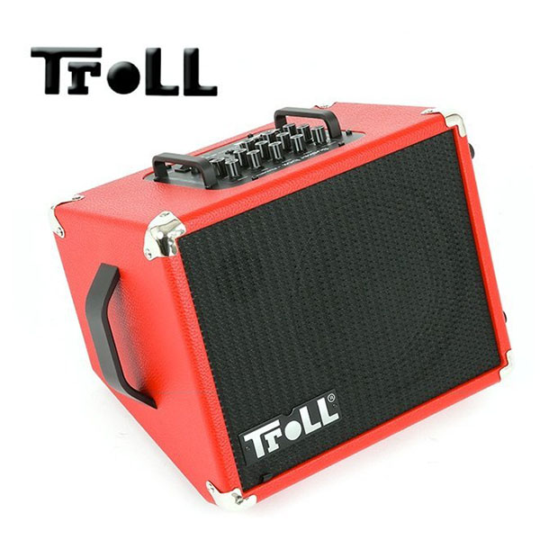 Troll Busker Box / 버스킹용 어쿠스틱기타 앰프 (RED)