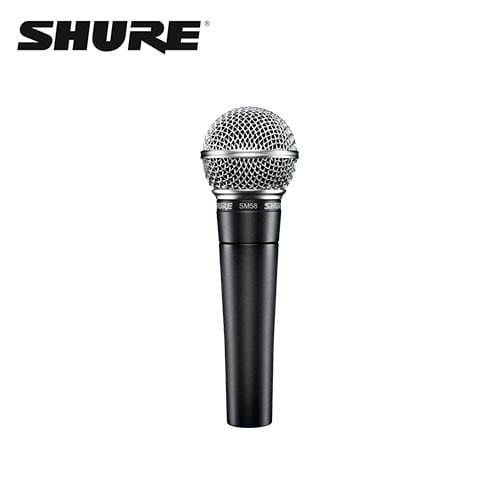 SHURE(슈어) SM58K-LC 전문공연(보컬)용 다이내믹 마이크 (스위치 없음)