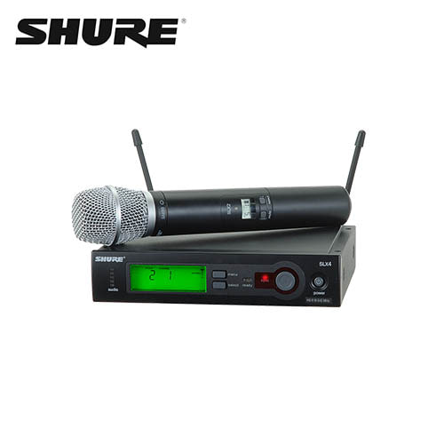 SHURE(슈어) SLX24/SM86 무선핸드마이크 시스템