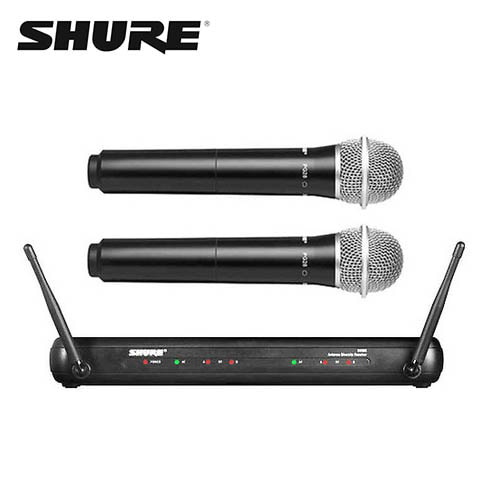 SHURE(슈어) SVX288/PG28 2채널 무선핸드마이크