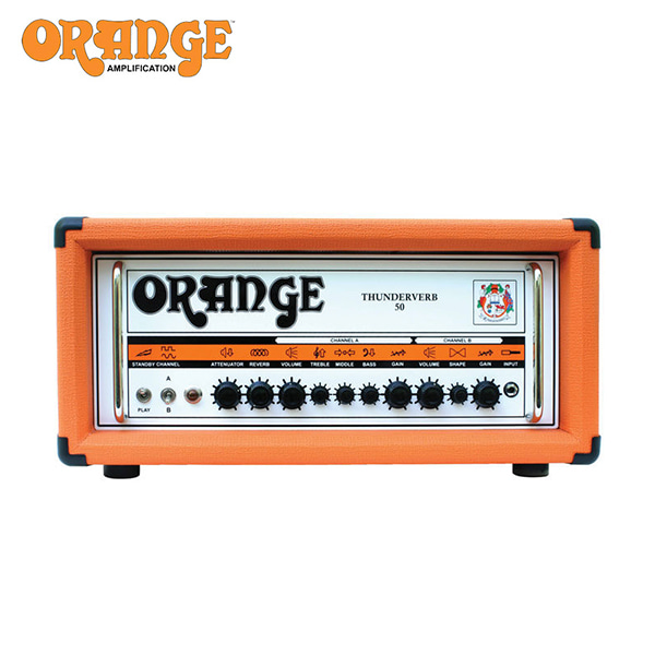 Orange(오렌지) Thunderverb50 오렌지 50와트 2채널 진공관 기타헤드