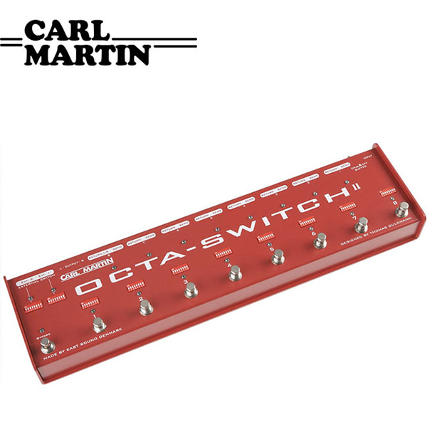 Carl Martin OctaSwitch MK2 / 물리적 프로그래머블 루프 채널스위치