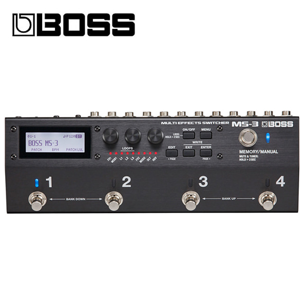 Boss MS-3 Multi Effects Switcher / 보스 멀티이펙터 &amp; 스위쳐