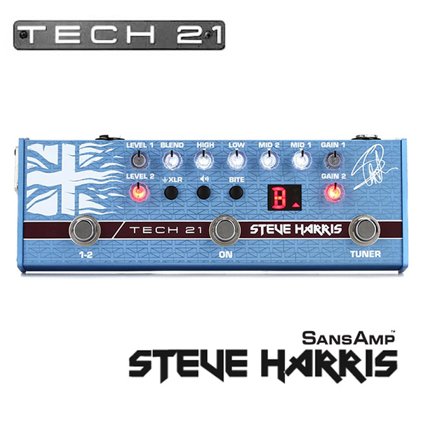 Tech21 - Steve Harris SansAmp (SH1) / 스티브 해리스 산스앰프 (아이언 메이든)