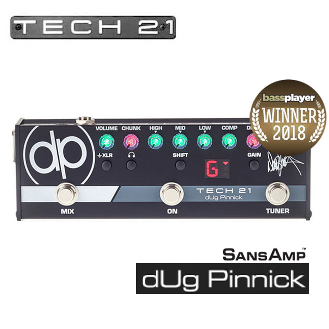 Tech21 - dUg Pinnick SansAmp (DP-3X) / 더그 피닉 산스앰프