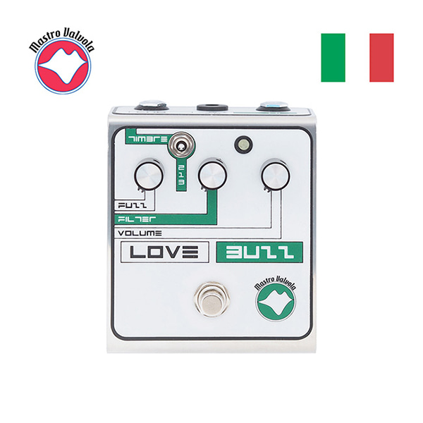 [이탈리아 핸드메이드] Mastro Valvola - LOVE BUZZ  Hybrid Fuzz (기타 &amp; 베이스 이펙터)
