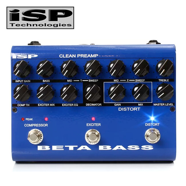 ISP BETA Bass PreAmp / 베이스 프리앰프