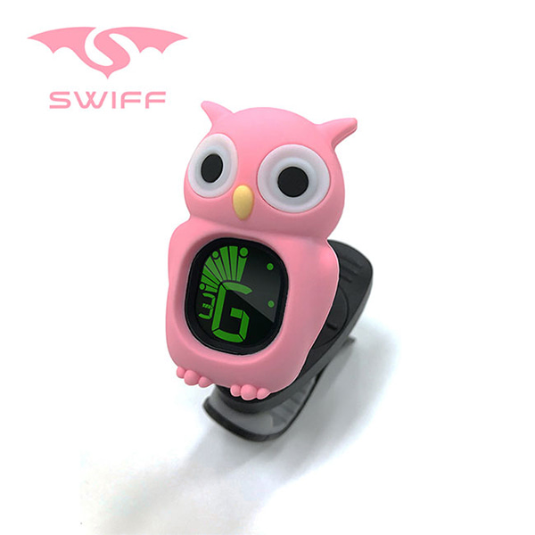 SWIFF B7 Owl Tuner Pink