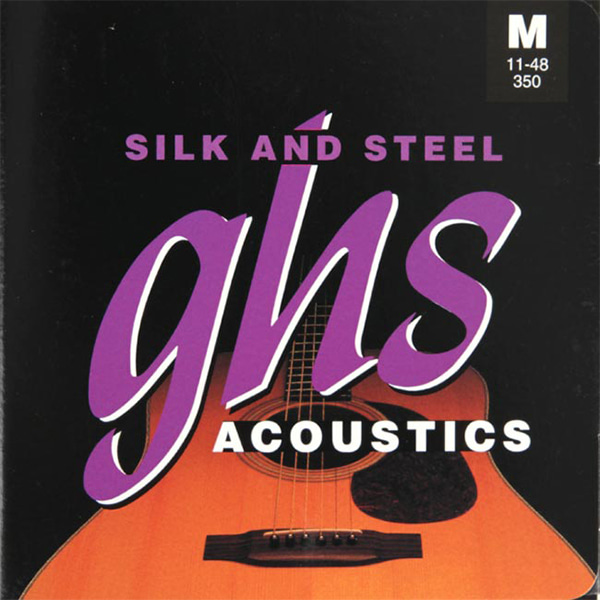 GHS Silk And Steel 350 (011-048) 통기타줄