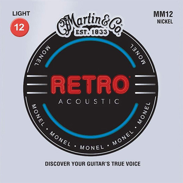 Martin MM12 마틴 Retro 어쿠스틱 기타 스트링 (012-054)