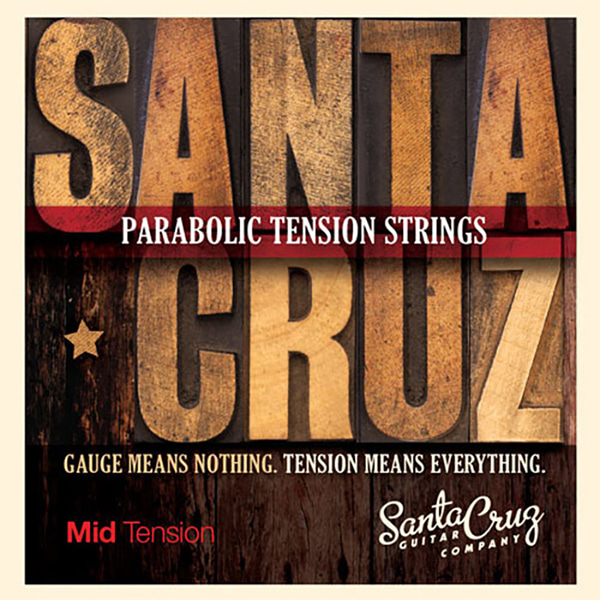 Santa Cruz - Parabolic String / 산타크루즈 통기타 스트링 (Mid Tension)