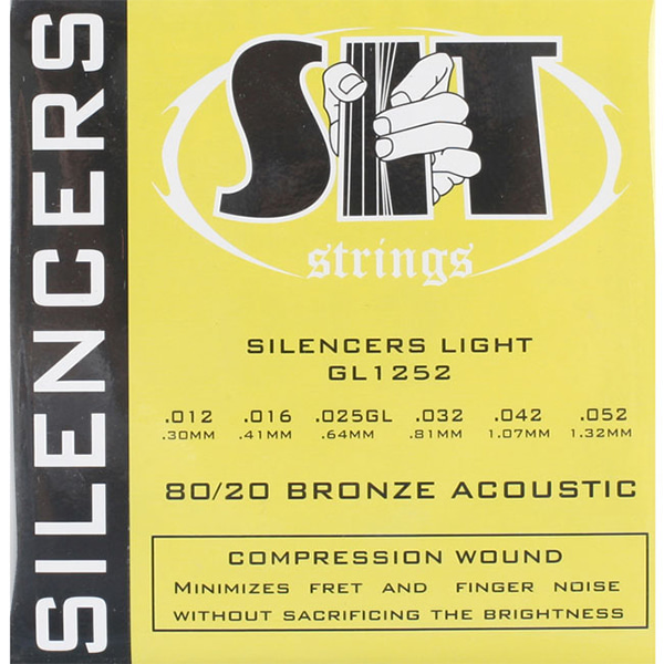 S.I.T Silencers Bronze 80/20 GL1252 Light(012-052)
