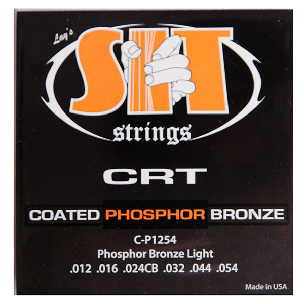 S.I.T CRT Coated Phosphor Bronze C-P1254 통기타줄 Light(012-054)