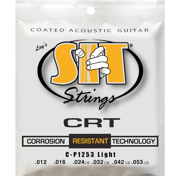 S.I.T CRT Coated Phosphor Bronze C-P1253 통기타줄 Light (012-053)