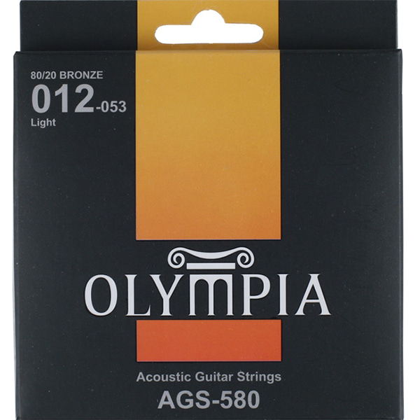 Olympia AGS580 Bronze80/20 어쿠스틱기타스트링 (012-053)