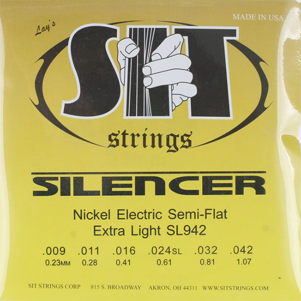 S.I.T Silencer Nickel Electric Semi-Flat Extra Light SL942 (009-042)