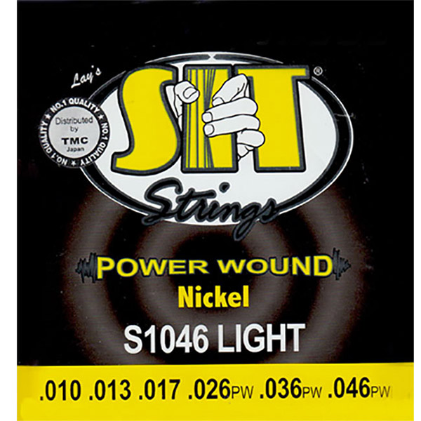 S.I.T Power Wound S1046 니켈 일렉기타줄 Light (010-046)