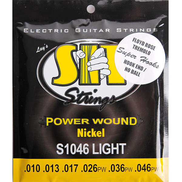 S.I.T Power Wound S1046FR Super Hook 니켈 Floyd Rose 일렉기타줄 Light (010-046)