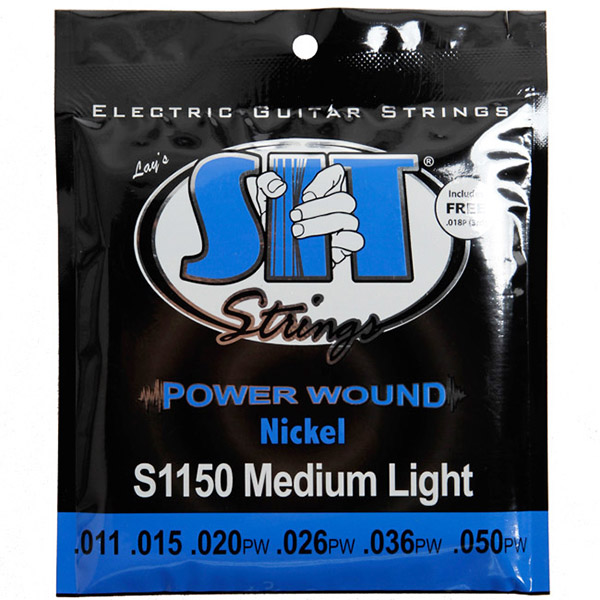 S.I.T Power Wound S1150 니켈 일렉기타줄 Medium Light(011-050)/3번줄이 두개!