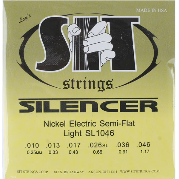 S.I.T Silencer Nickel Electric Semi-Flat Light SL1046 (010-046)