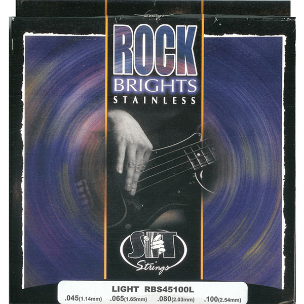 S.I.T Rock Bright Stainless RBS45100L 스테인레스 베이스줄 Light(045-100)