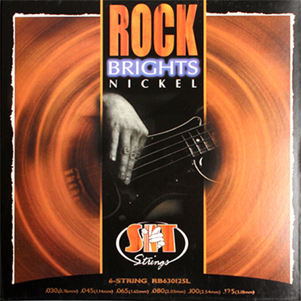 S.I.T Rock Brights Nickel RB-630125L (030~125) 6현 베이스 스트링