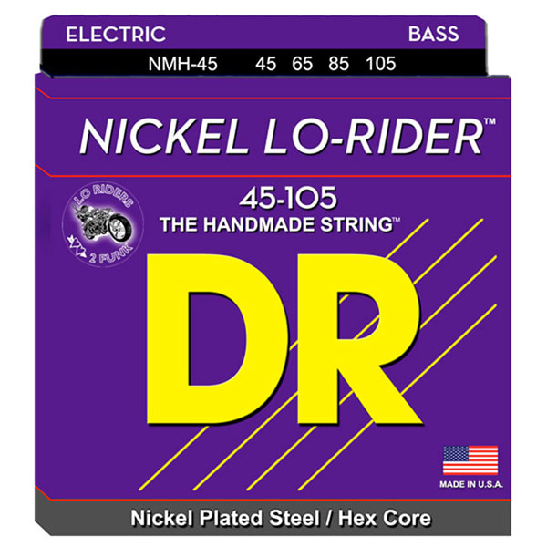DR Lo Rider Nickel 베이스줄 NMH-45 (045-105)