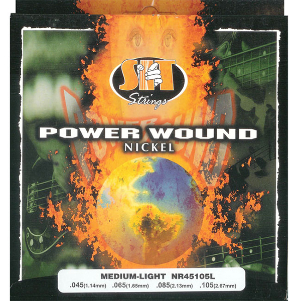 S.I.T Power Wound NR45105L 니켈 베이스줄 Medium Light(045-105)