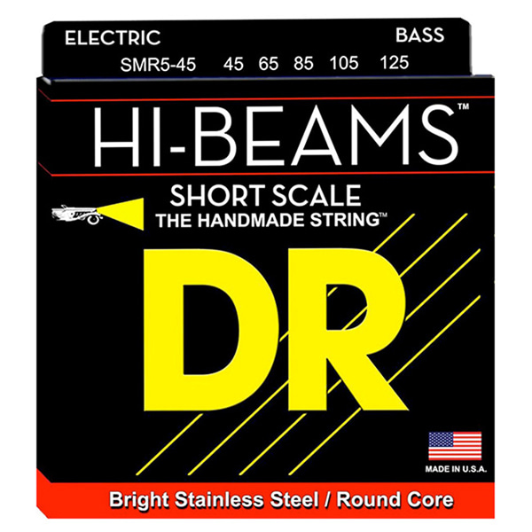 DR Hi Beam Stainless Short Scale 5현 베이스줄 SMR5-45 (045-125)