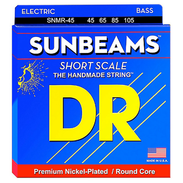 DR SUNBEAM Nickel Short Scale 베이스줄 SNMR-45 (045-105)