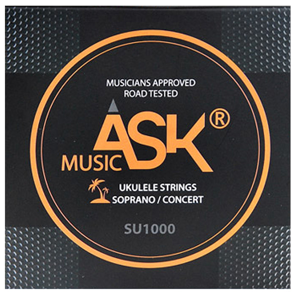 ASK MUSIC SOPRANO &amp; CONCERT 우쿨렐레 스트링 / CLEAR NYLON (SU-1000)