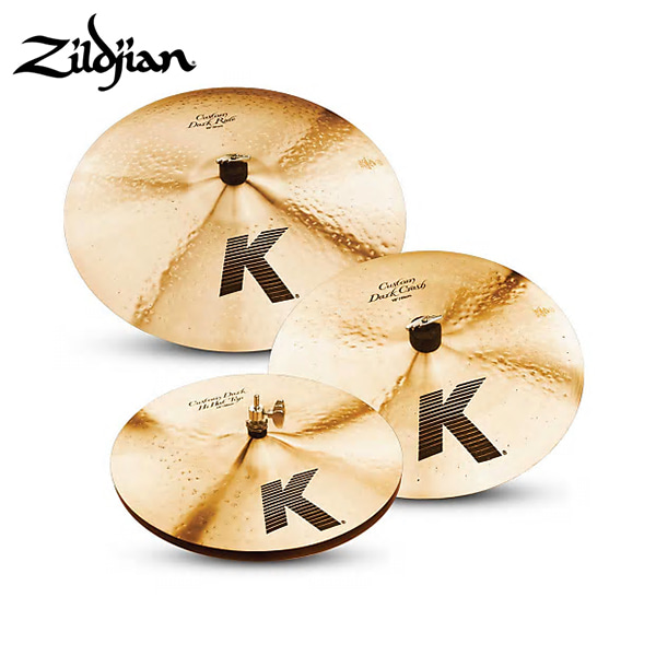 Zildjian(질젼) K Custom Dark Cymbal Set (14,16,20)