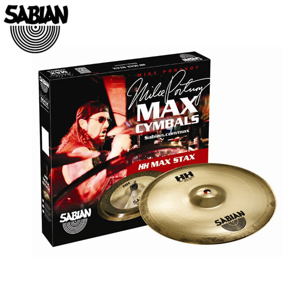 Sabian(사비안) HH Mike Portnoy Mid Max Stax Cymbal Set / 사비안 마이크폴트노이 미드 맥스 스택스 심벌세트