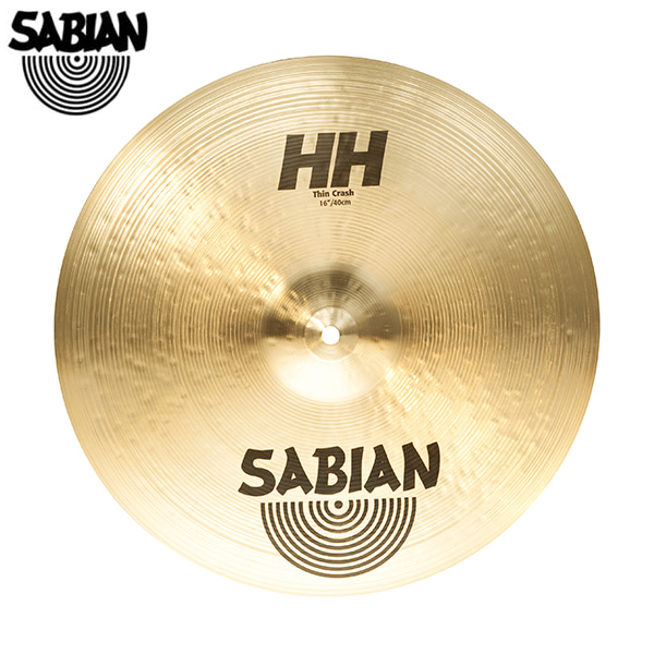 Sabian(사비안) HH Thin Crash / 16인치, 18인치 (선택)