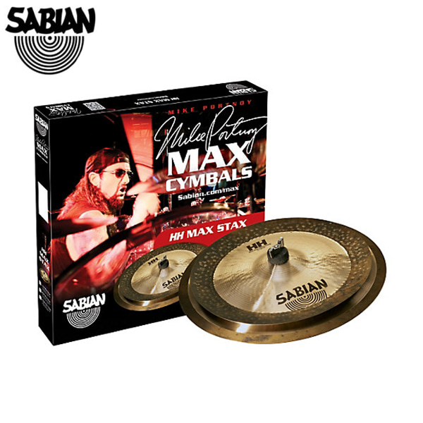 Sabian(사비안) HH Mike Portnoy low Max Stax Cymbal Set / 사비안 마이크폴트노이 맥스스택스 심벌세트