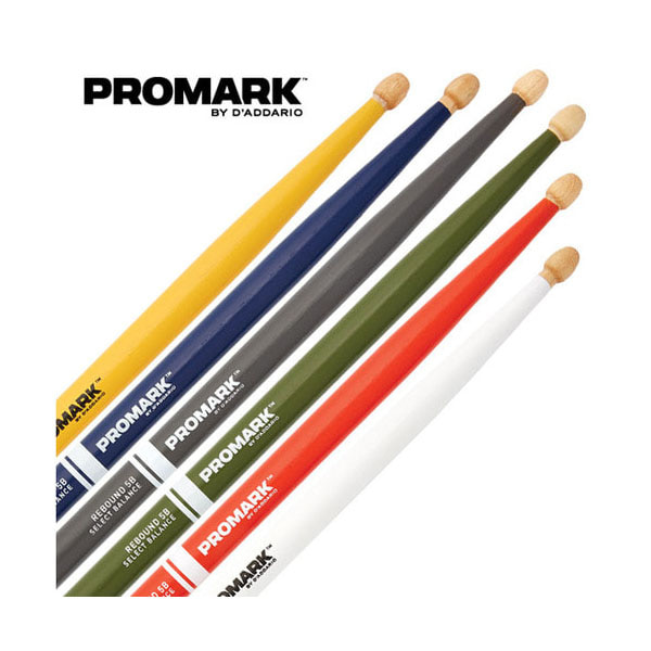 Promark(프로마크) 컬러 페인트 셀렉트 발란스 아콘팁 리바운드 7A 스틱