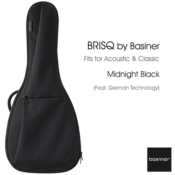 Basiner Brisq Acoustic Case - Midnight Black (Brisq-AC MB)